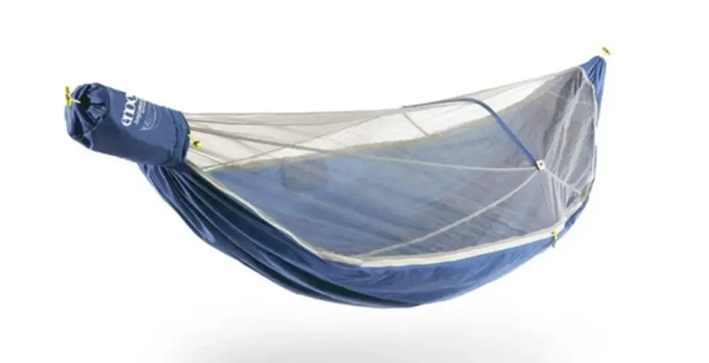 NEW ENO Eagles Nest Outfitters JungleNest Hammock + Bug Net Pacific Blue